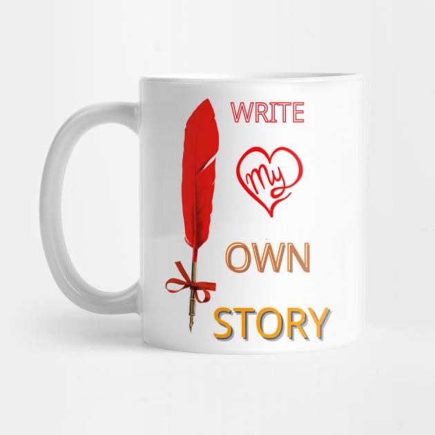 wrote my own story on by logo desang